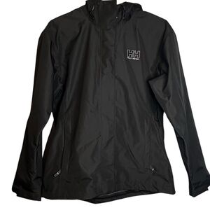 Helly Hansen Men's Black Uline Rain Helly Tech Protection Jacket #20515 Medium